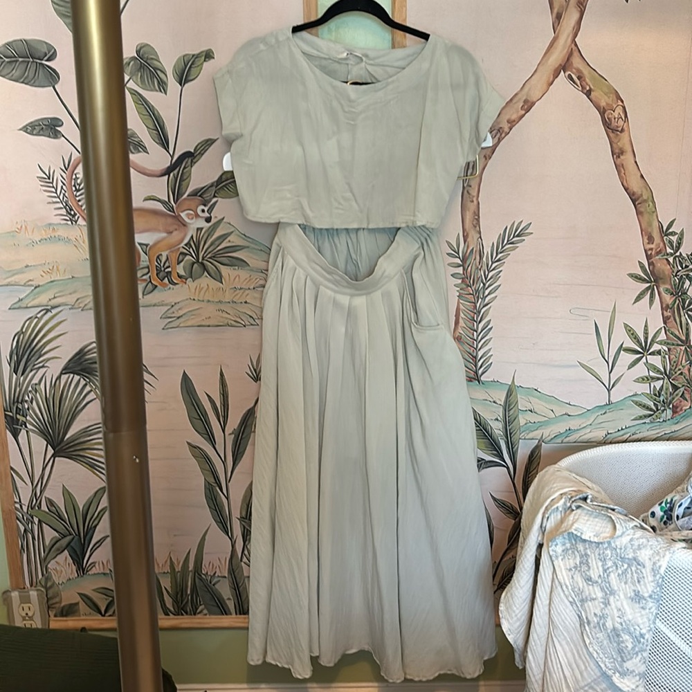 Sage green set